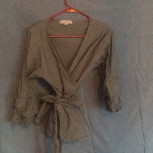 Wrap blouse